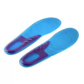 1 Pair Orthopedic Arch Support Massaging Silicone Anti-Slip Gel Insole