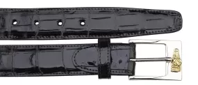 Alligator Belt- Black