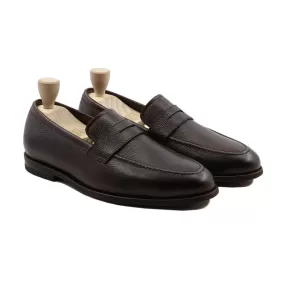 BRUIN - DARK BROWN PEBBLE GRAIN LOAFER