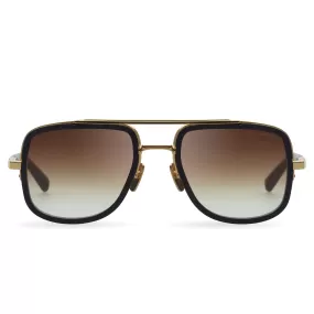 Dita Mach S DTS412-A-01 Yellow Gold Black Sunglasses