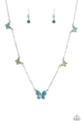 FAIRY Special Blue Necklace - Paparazzi Accessories