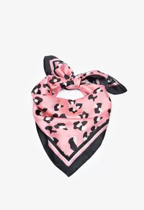 Pink Panther Print Smooth Scarf