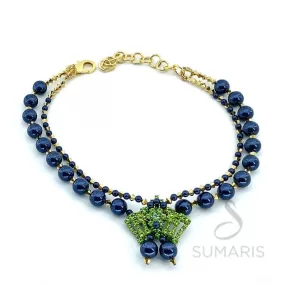 QUIET MAJESTY MIDNIGHT STATEMENT NECKLACE