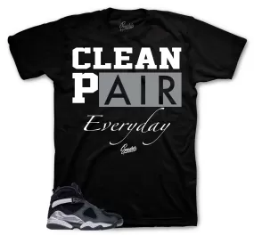 Retro 8 Gunsmoke Clean Pair Shirt