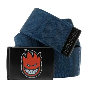 SPITFIRE BIGHEAD CRESCENT JACQ WEB BELT NAVY/BLACK/RED