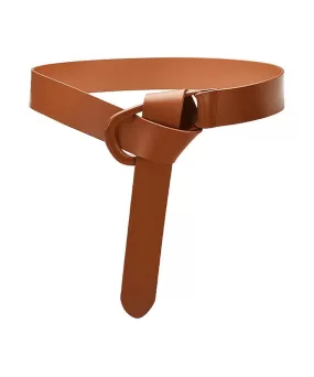 Vegan Leather Hook Belt