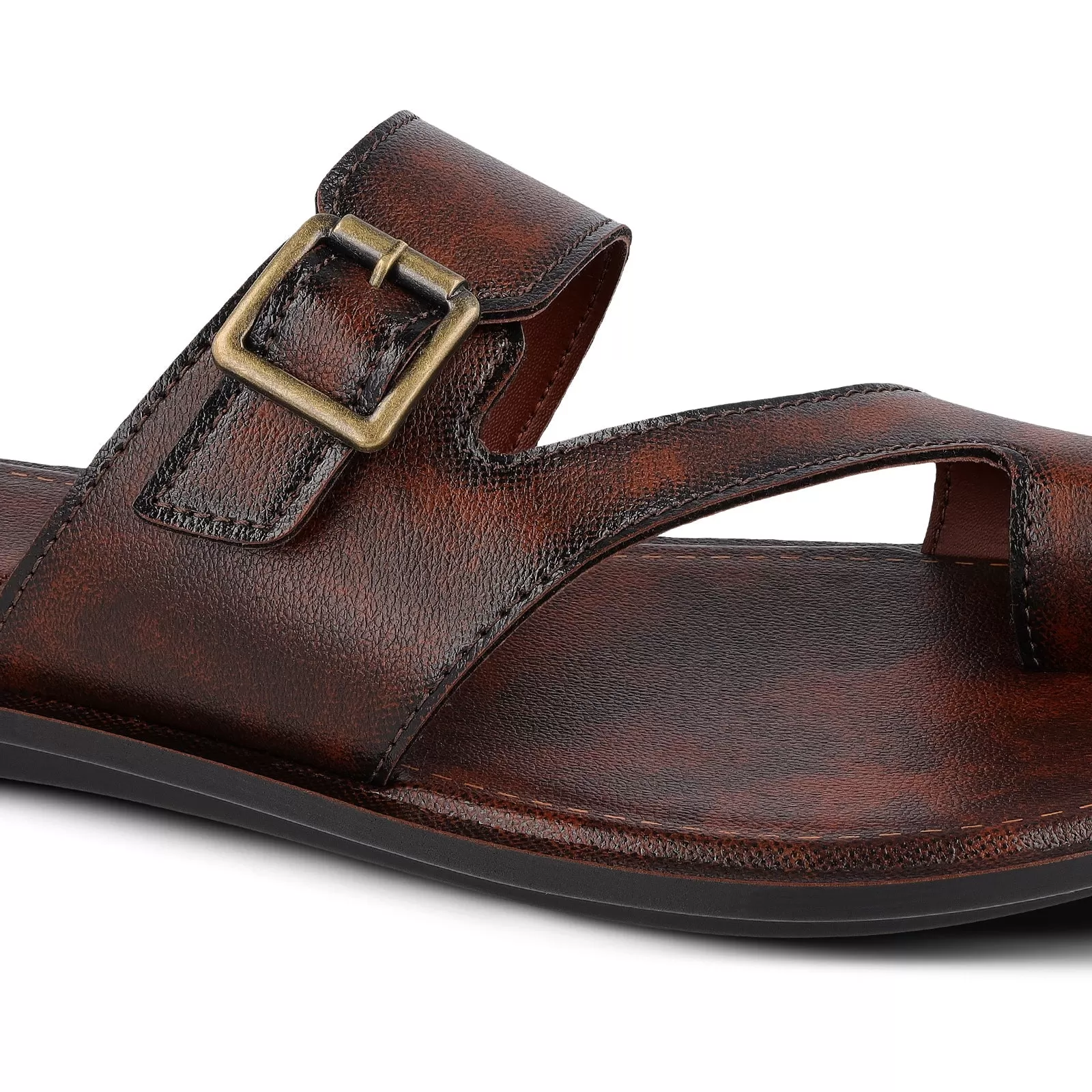 Walkaroo Men Sandals  - WG5458 Brown