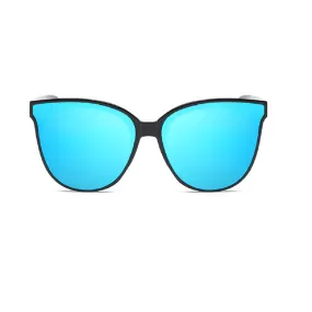 Women's Ocean Lens Round Sun Glasses